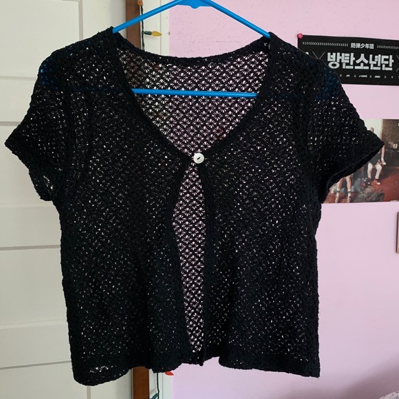 Tops - See-through zelley top